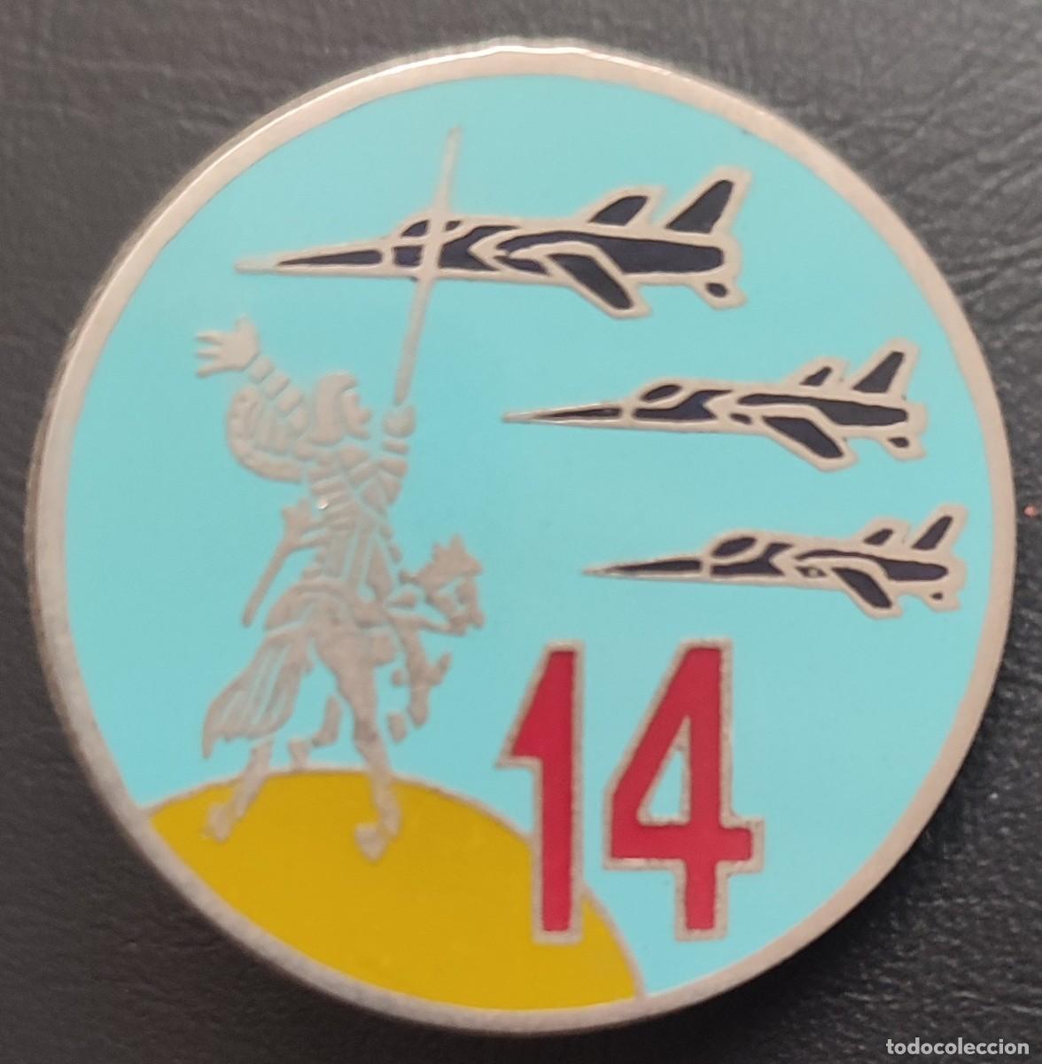 Militaria: EMBLEMA DE PECHO DEL ALA 14 DEL EJ&Eacute;RCITO DEL AIRE - Foto 1
