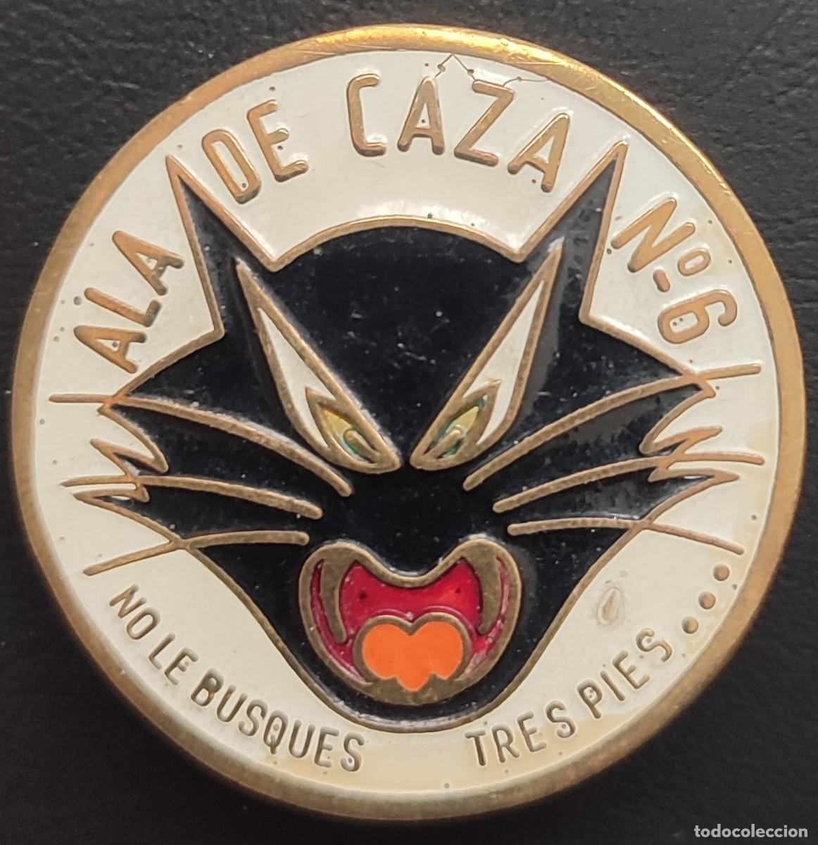 Militaria: EMBLEMA DE PECHO DEL ALA 6 DEL EJ&Eacute;RCITO DEL AIRE - Foto 1
