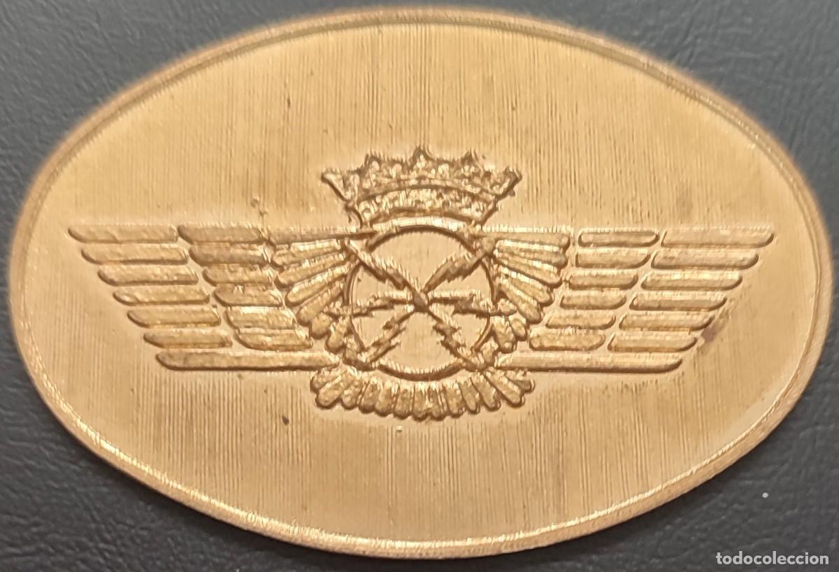 Militaria: EMBLEMA DE TELEGRAFISTA DEL EJ&Eacute;RCITO DEL AIRE - Foto 1