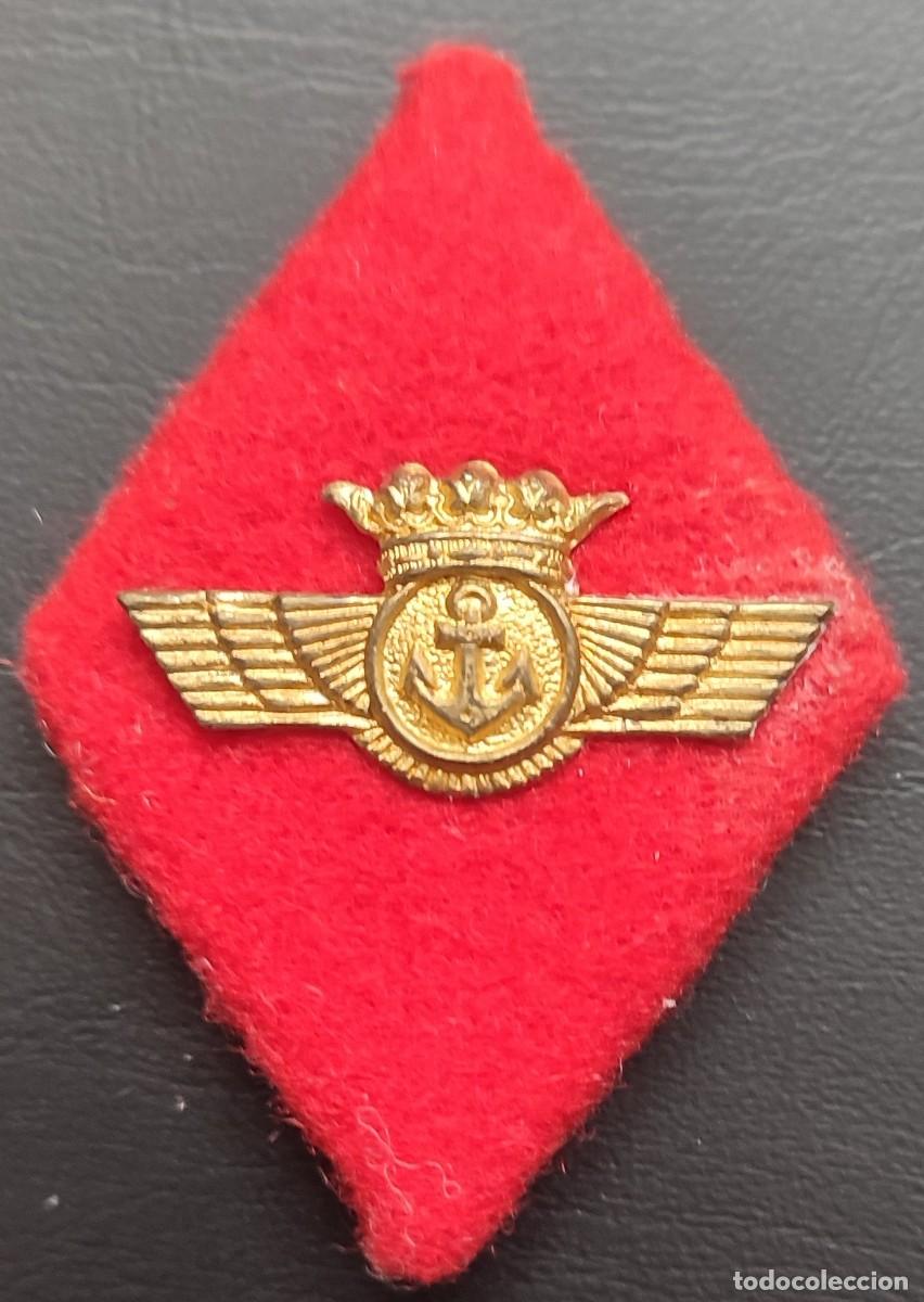 Militaria: ROMBO DEL SERVICIO MAR&Iacute;TIMO DEL EJ&Eacute;RCITO DEL AIRE. A&Ntilde;OS 50 - Foto 1