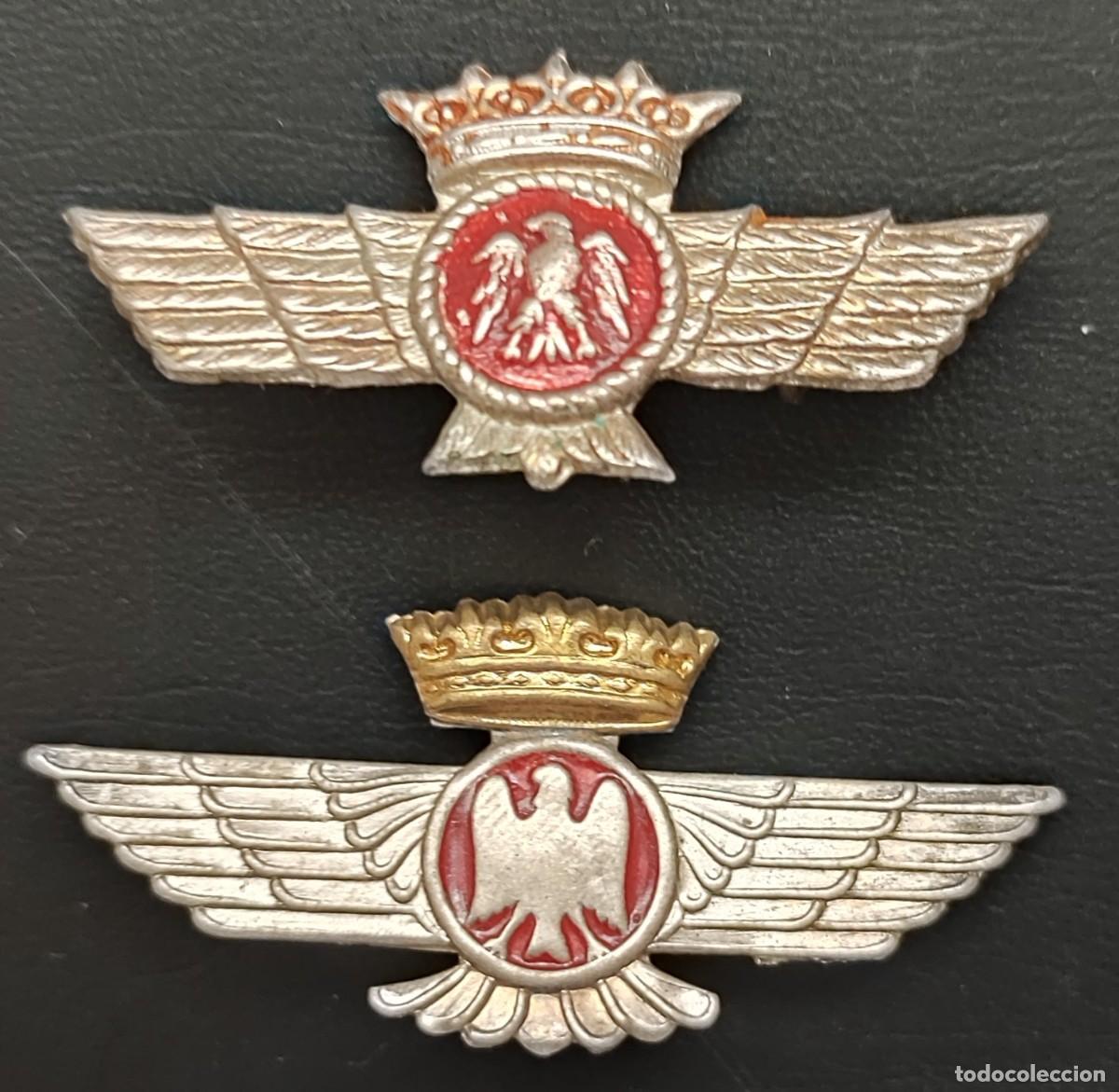 Militaria: EMBLEMA DEL EJ&Eacute;RCITO DEL AIRE. A&Ntilde;OS 40 - Foto 1