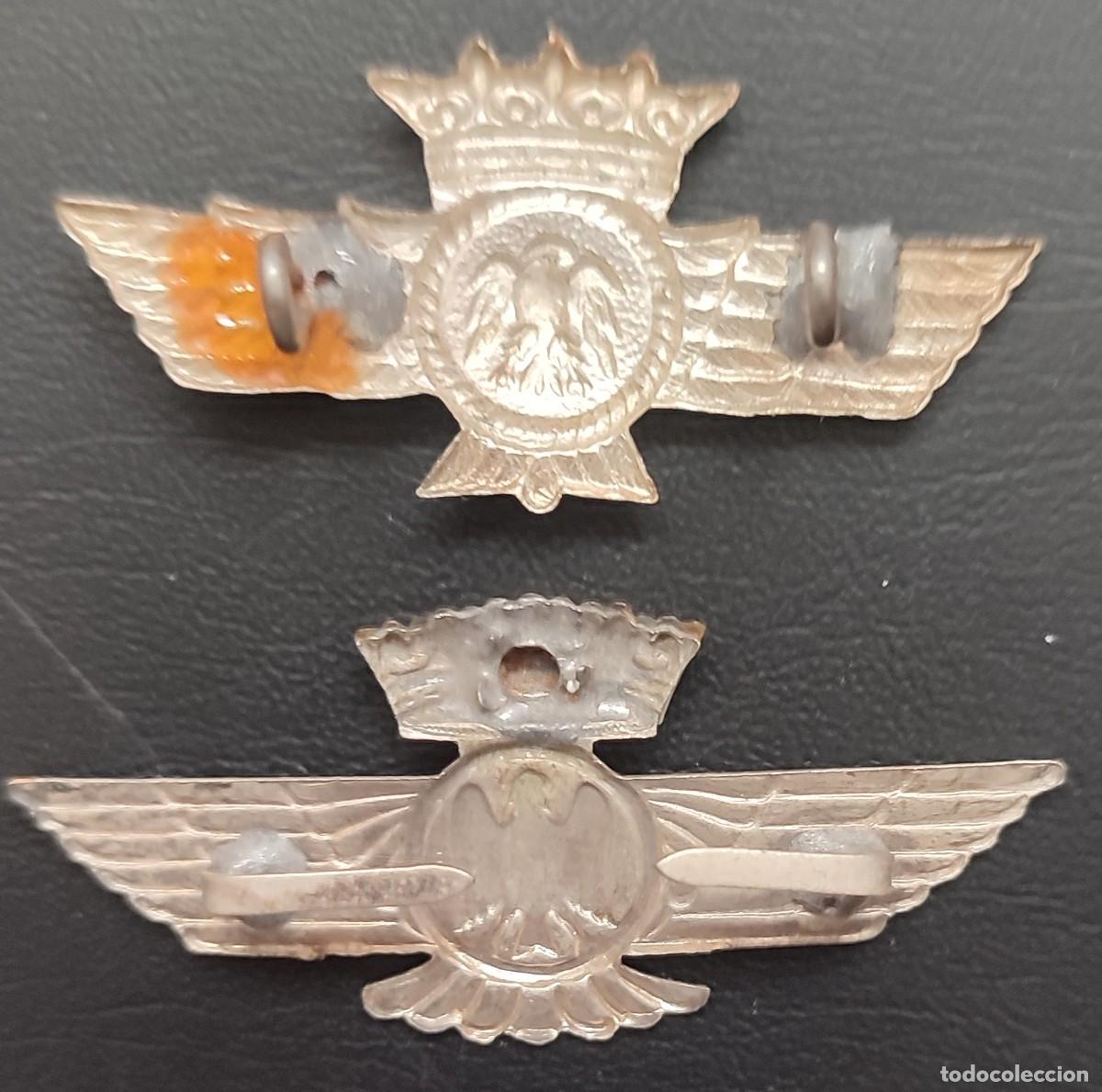 Militaria: EMBLEMA DEL EJ&Eacute;RCITO DEL AIRE. A&Ntilde;OS 40 - Foto 4