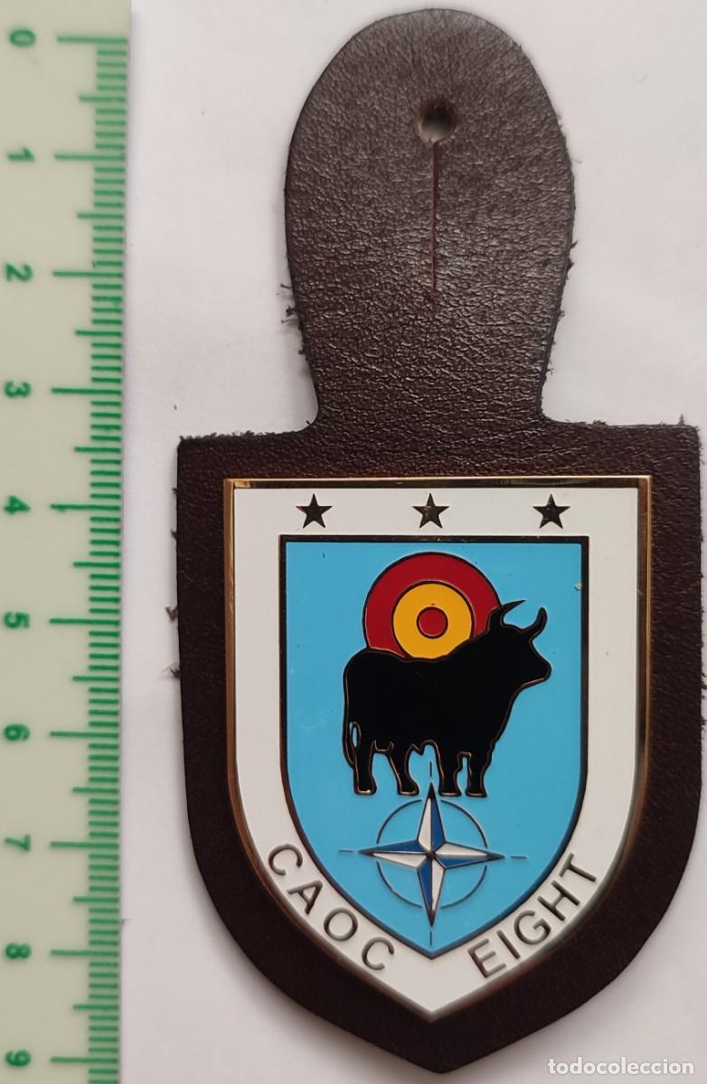 Militaria: EMBLEMA DE PECHO DEL CAOC 8. BASE A&Eacute;REA DE TORREJ&Oacute;N. EJ&Eacute;RCITO DEL AIRE - Foto 3
