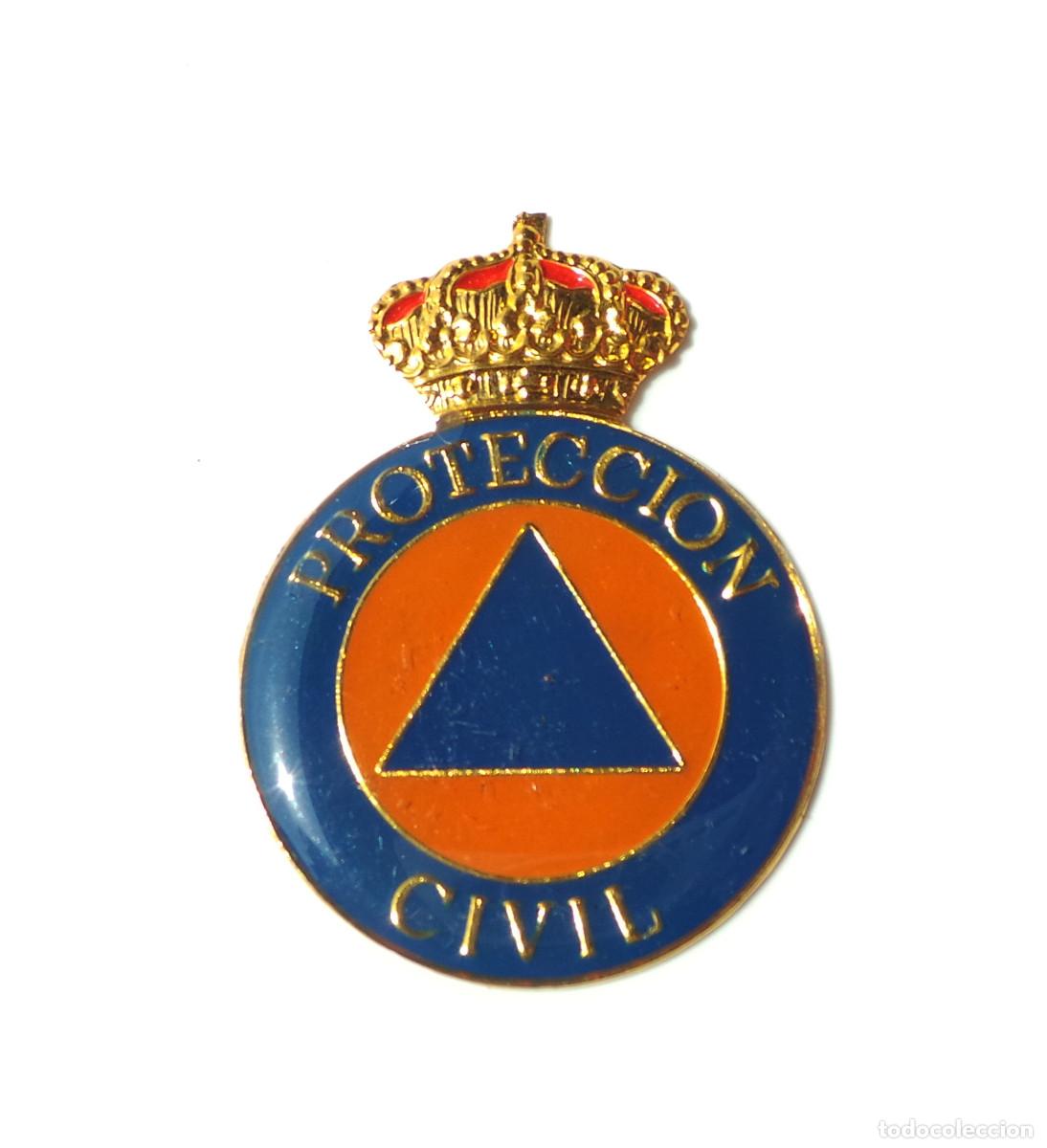Militaria: PLACA, CHAPA, PROTECCI&Oacute;N CIVIL. - Foto 1