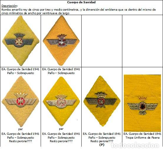 Militaria: ROMBOS DE CUELLO EJERCITO DEL AIRE - Foto 1