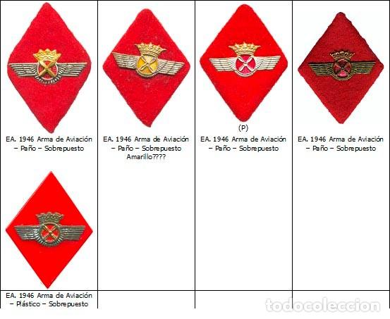 Militaria: ROMBOS DE CUELLO EJERCITO DEL AIRE - Foto 1