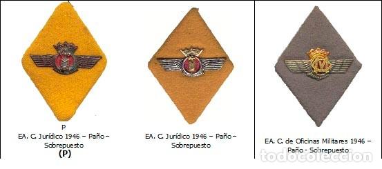 Militaria: ROMBOS DE CUELLO EJERCITO DEL AIRE - Foto 1