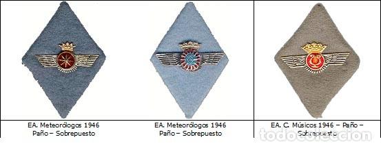 Militaria: ROMBOS DE CUELLO EJERCITO DEL AIRE - Foto 1