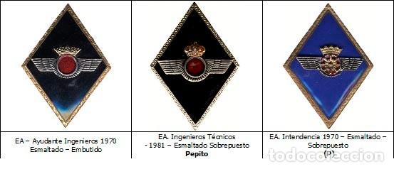 Militaria: ROMBOS DE CUELLO EJERCITO DEL AIRE - Foto 1