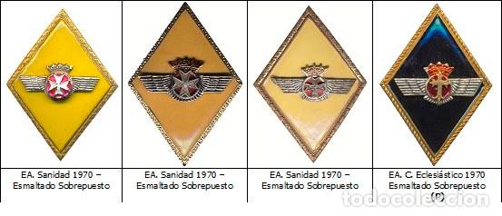 Militaria: ROMBOS DE CUELLO EJERCITO DEL AIRE - Foto 1