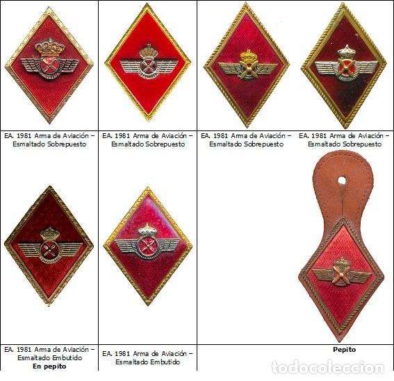 Militaria: ROMBOS DE CUELLO EJERCITO DEL AIRE - Foto 1