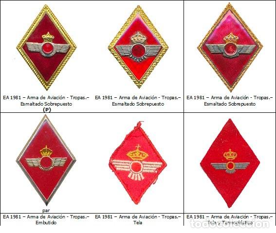 Militaria: ROMBOS DE CUELLO EJERCITO DEL AIRE - Foto 1