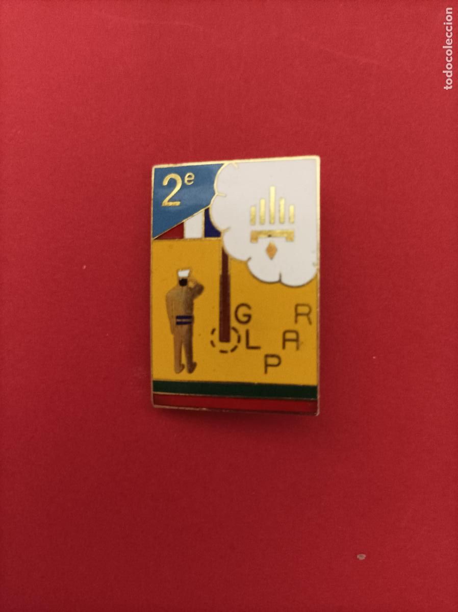 Militaria: INSIGNIA PIN A IDENTIFICAR - Foto 2