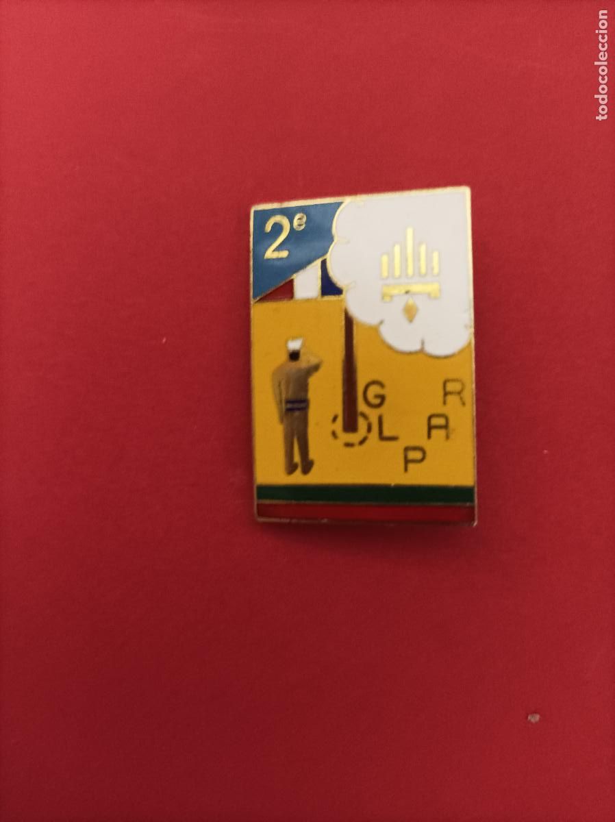 Militaria: INSIGNIA PIN A IDENTIFICAR - Foto 1