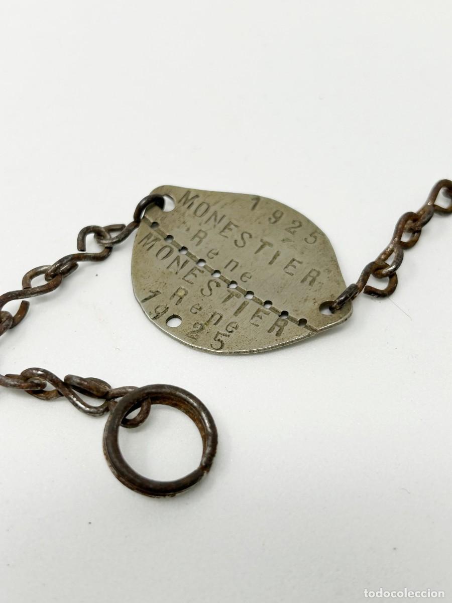 Militaria: CHAPA DE IDENTIFICACI&Oacute;N FRANCESA - Foto 1