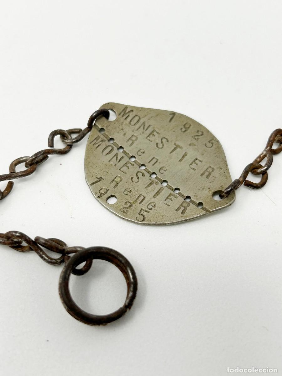 Militaria: CHAPA DE IDENTIFICACI&Oacute;N FRANCESA - Foto 2