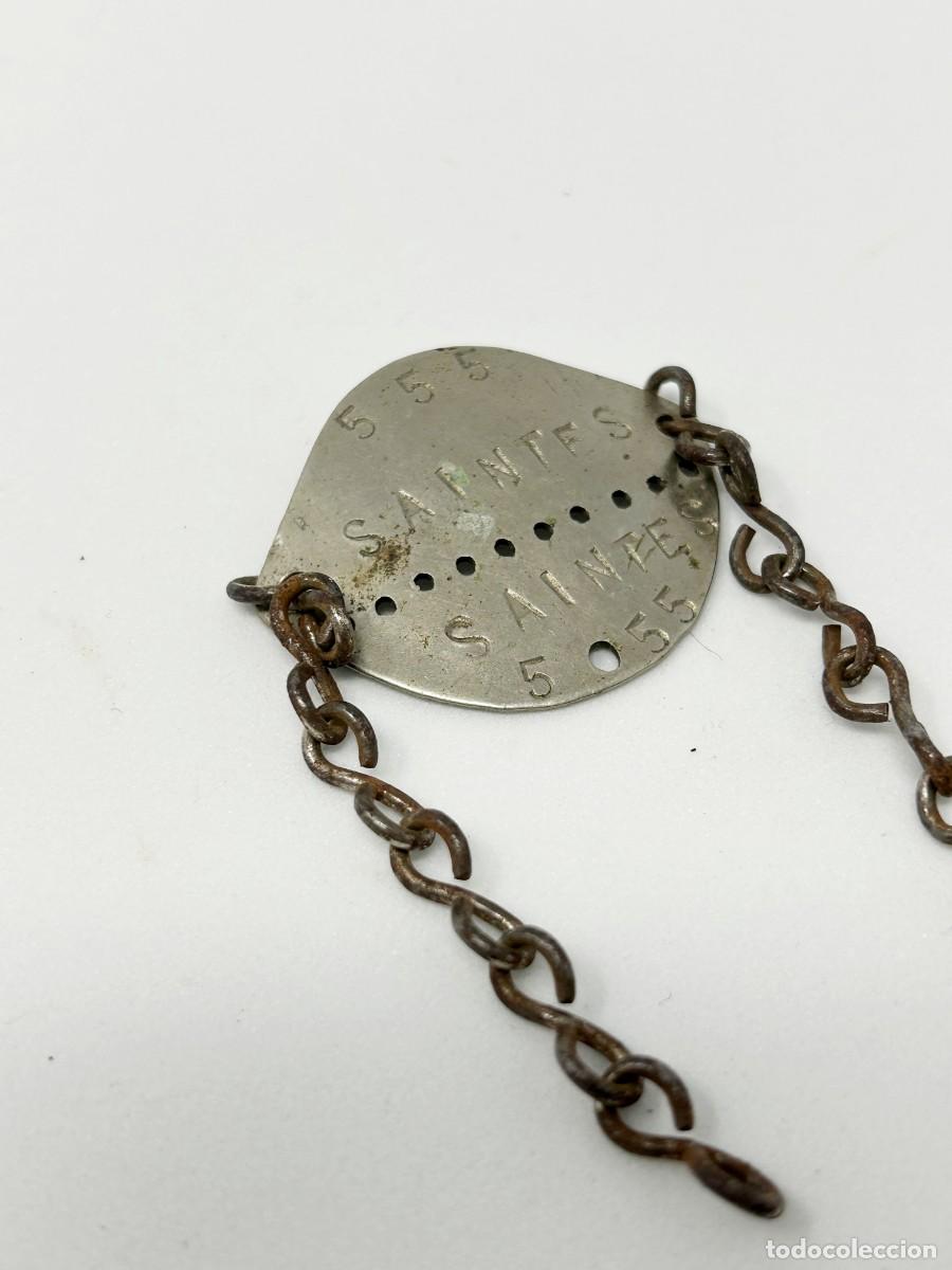 Militaria: CHAPA DE IDENTIFICACI&Oacute;N FRANCESA - Foto 3