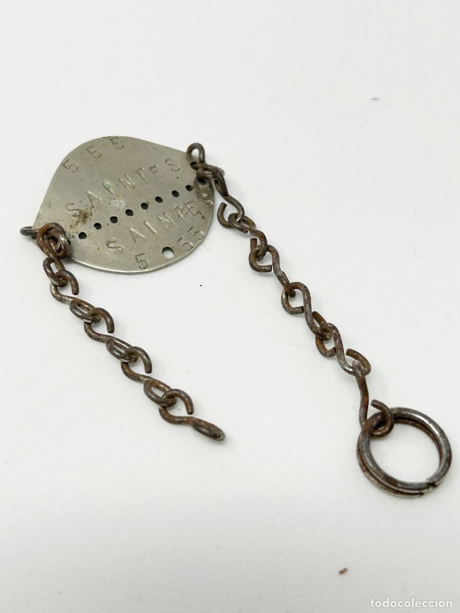 Militaria: CHAPA DE IDENTIFICACI&Oacute;N FRANCESA - Foto 4