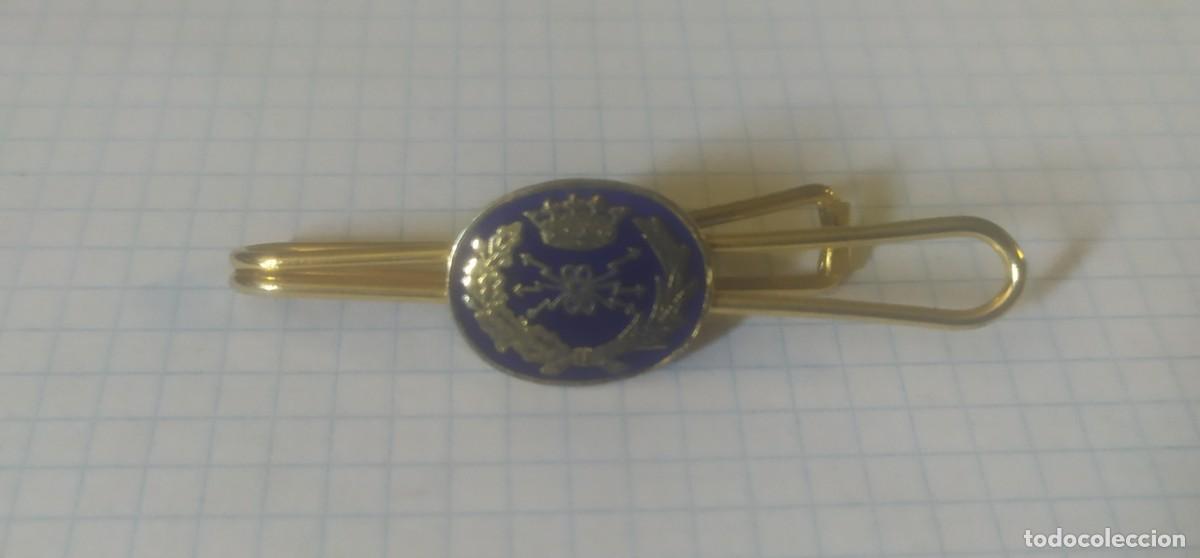 Militaria: Pasacorbatas de tel&eacute;grafos - Foto 1
