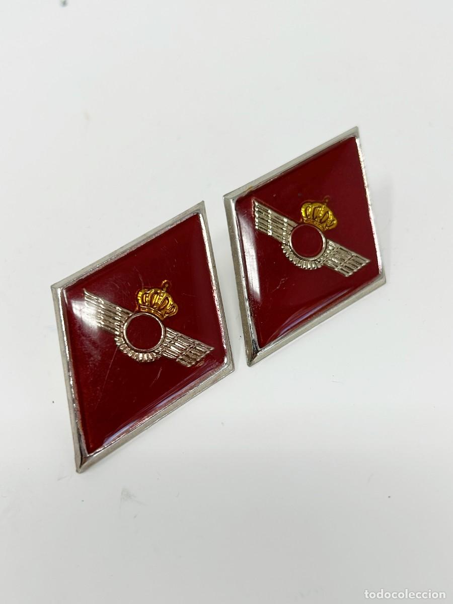 Militaria: PAREJA ROMBOS DEL EJ&Eacute;RCITO DEL AIRE - Foto 1