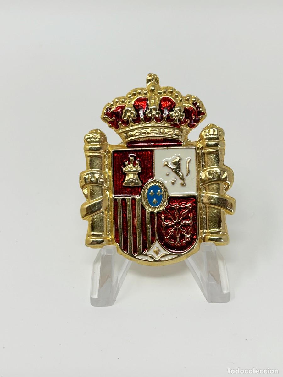 Militaria: EMBLEMA CON EL ESCUDO DE ESPA&Ntilde;A - Foto 1