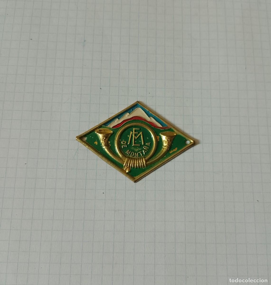 Militaria: Rombo de ej&eacute;rcito de monta&ntilde;a - Foto 1