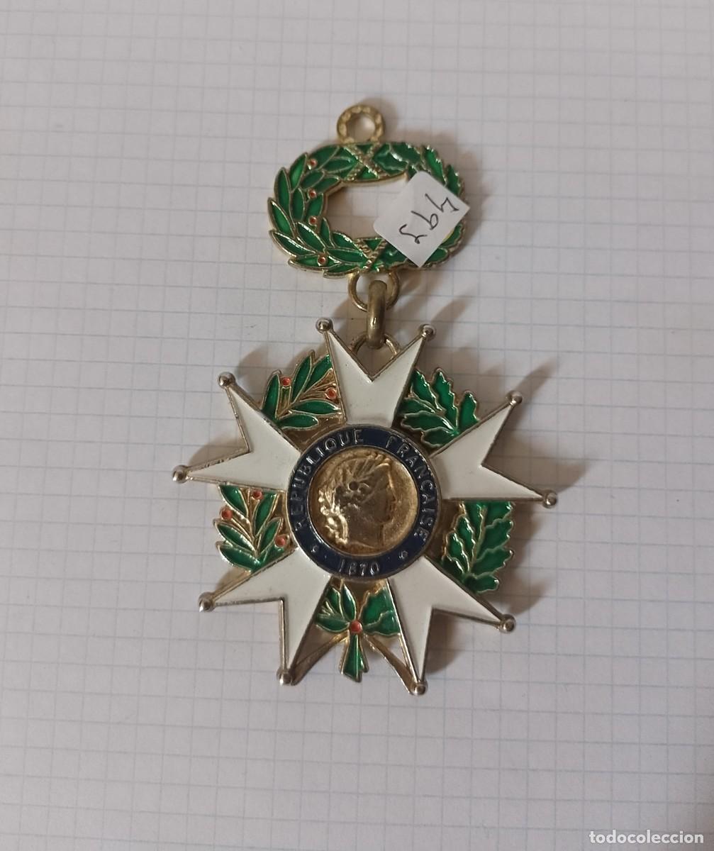 Militaria: Medalla legi&oacute;n de honor francesa - Foto 1