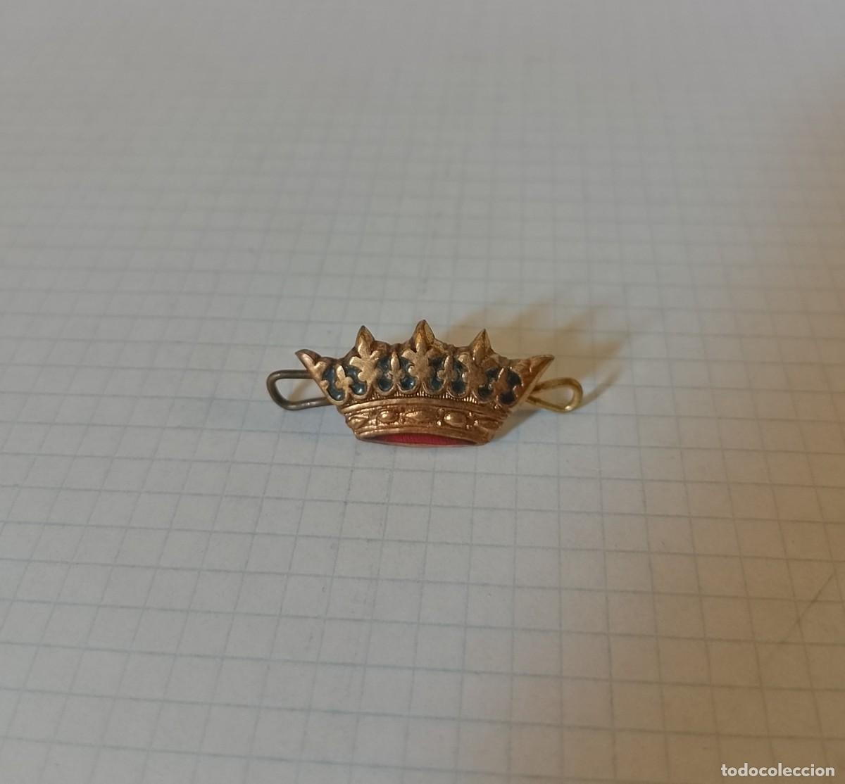 Militaria: Corona de 1,3 x 2,6 cms. - Foto 1