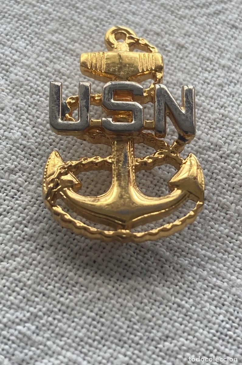 Militaria: INSIGNIA DE LA MARINA USN - Foto 1