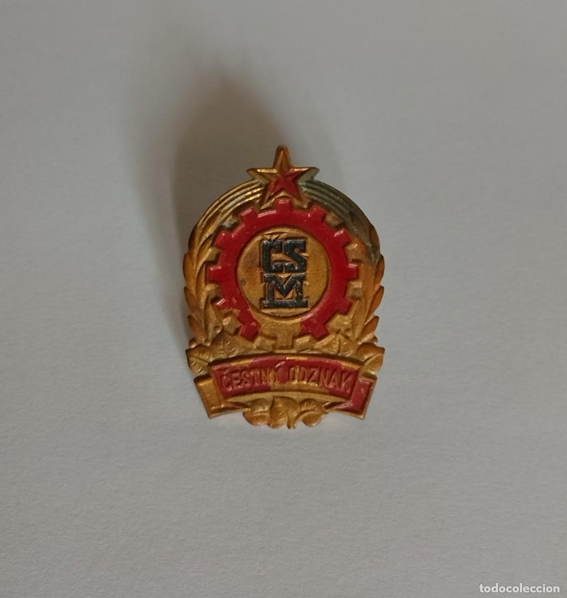 Militaria: Insignia honor&iacute;fica, rep&uacute;blica Checa - Foto 1