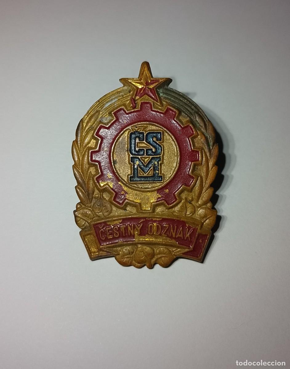 Militaria: Insignia honor&iacute;fica, rep&uacute;blica Checa - Foto 2