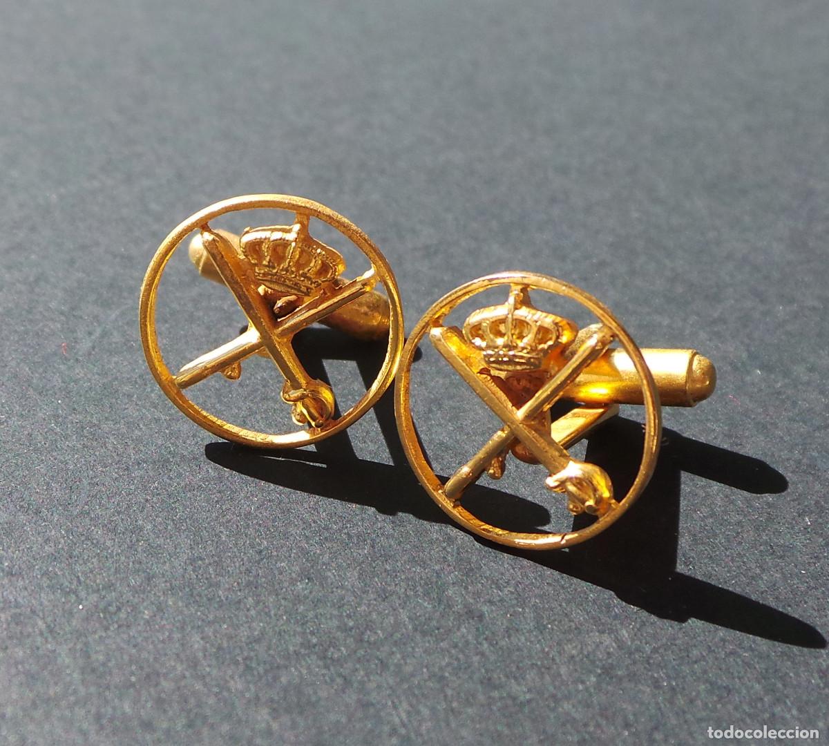 Militaria: GEMELOS PARA GRADO DE GENERAL. - Foto 2