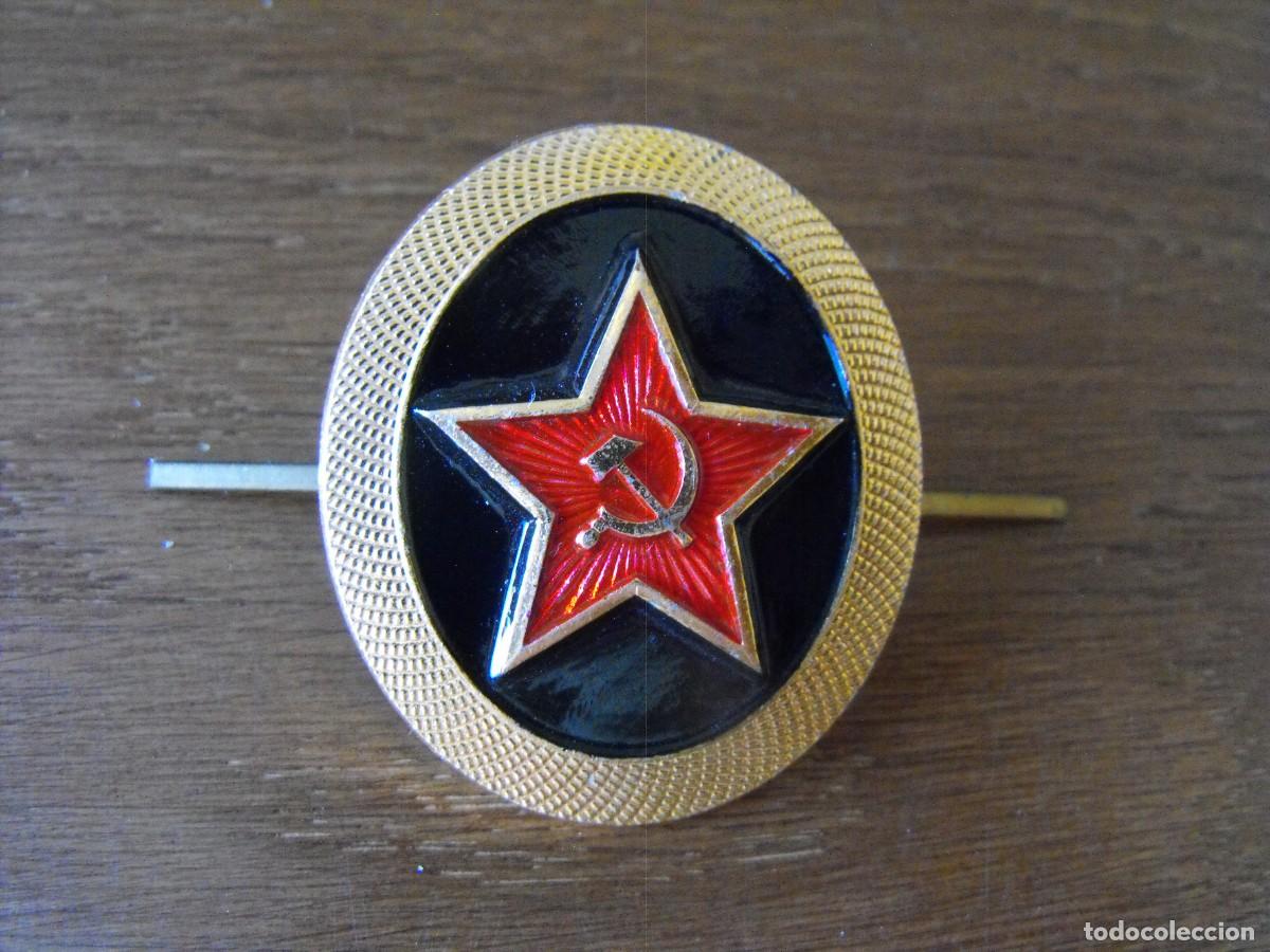 Militaria: Insignia de Gorro de la Uni&oacute;n Sovi&eacute;tica. - Foto 1
