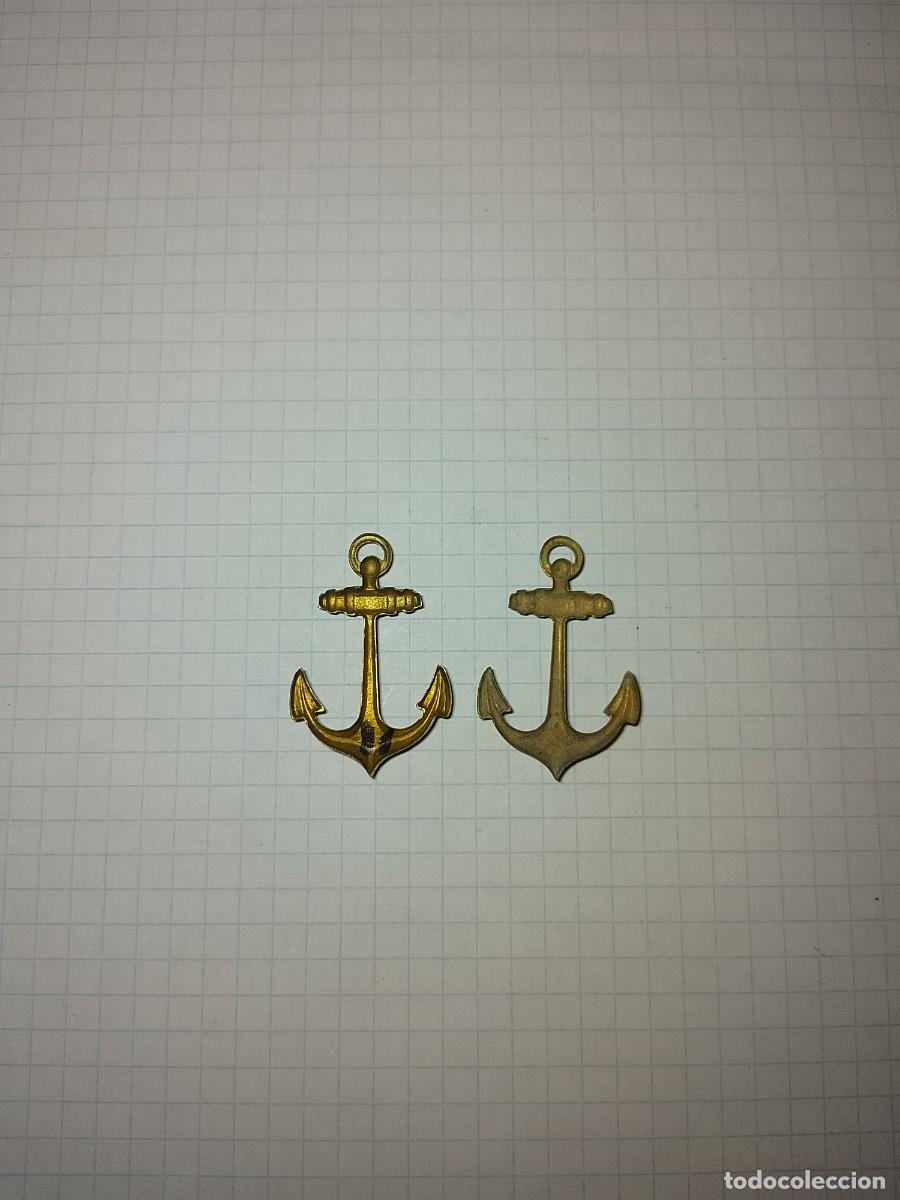 Militaria: Pareja de anclas de 3 cms - Foto 4