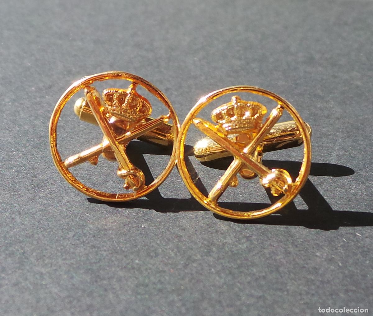 Militaria: GEMELOS PARA GRADO DE GENERAL. - Foto 2