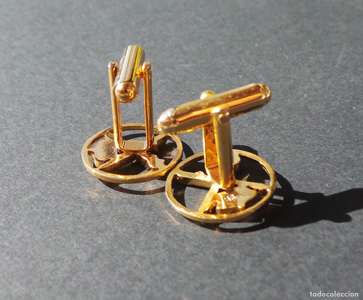 Militaria: GEMELOS PARA GRADO DE GENERAL. - Foto 3