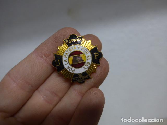 Militaria: Antigua insignia original del partido Union Patriotica, 1923.