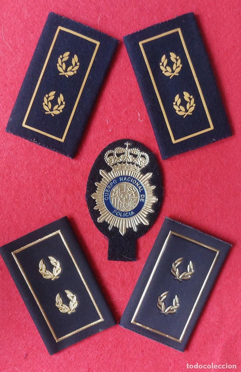 Militaria: LOTE DE DIVISAS ANTIGUAS DE INSPECTOR -JEFE .POLICIA NACIONAL