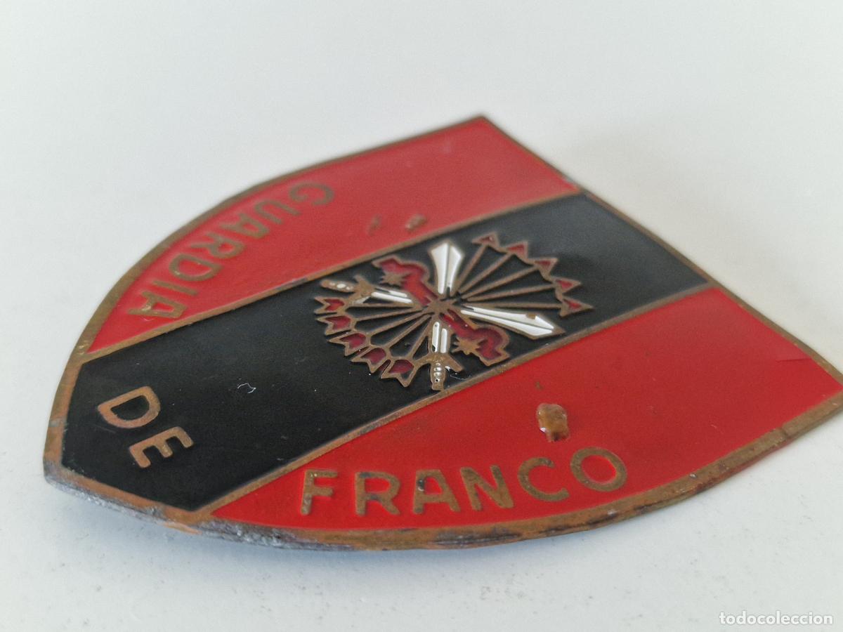 Militaria: PLACA INSIGNIA GUARDIA DE FRANCO - Foto 4