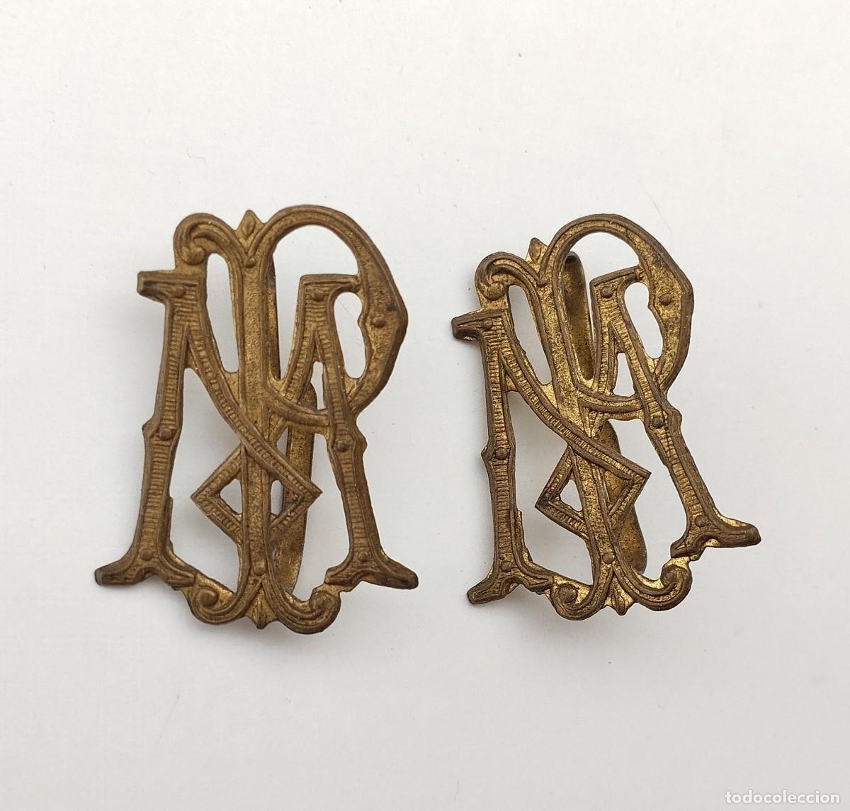 Military Antiques: emblemas policia municial alfonsina y republica