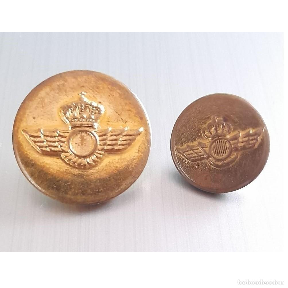 Militaria: Botones del Ej&eacute;rcito del Aire Espa&ntilde;ol - Foto 1