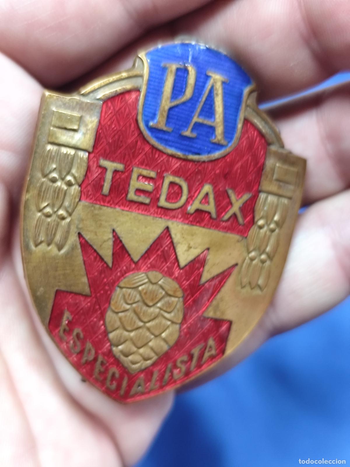 Militaria: Placa TEDAX de la Policia Armada - Foto 3