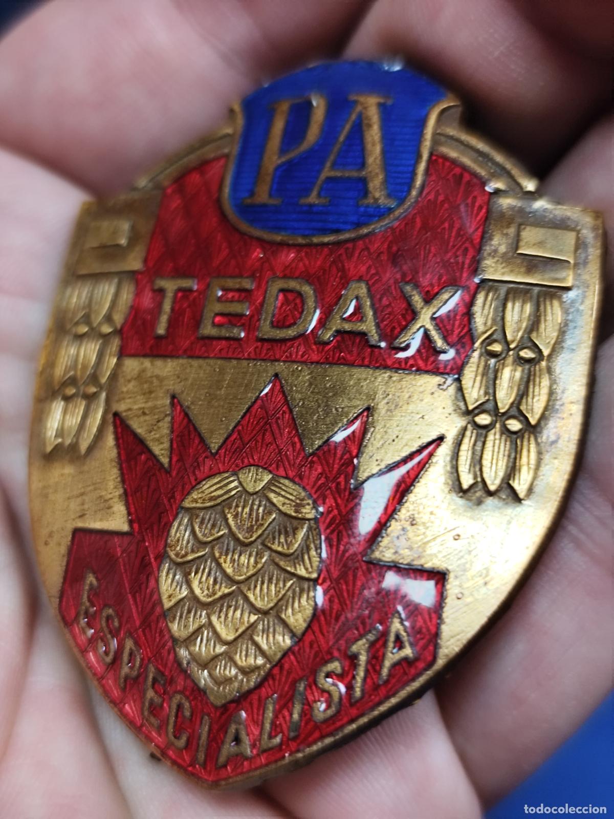Militaria: Placa TEDAX de la Policia Armada - Foto 4