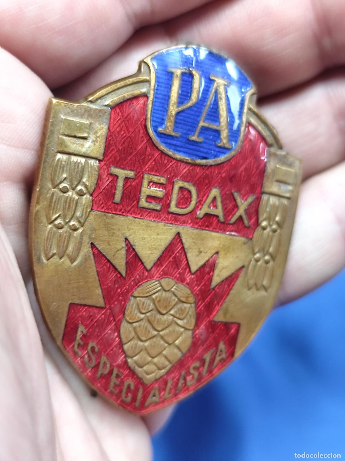 Militaria: Placa TEDAX de la Policia Armada - Foto 5