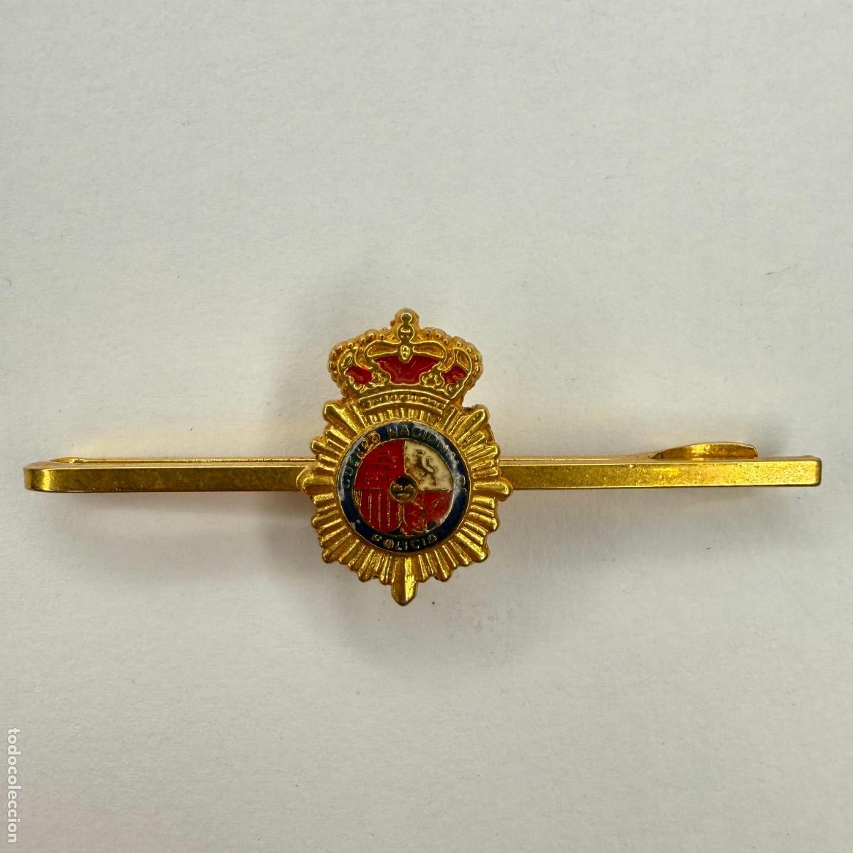 Militaria: Aguja o Alfiler de Corbata del Cuerpo Nacional de Polic&iacute;a