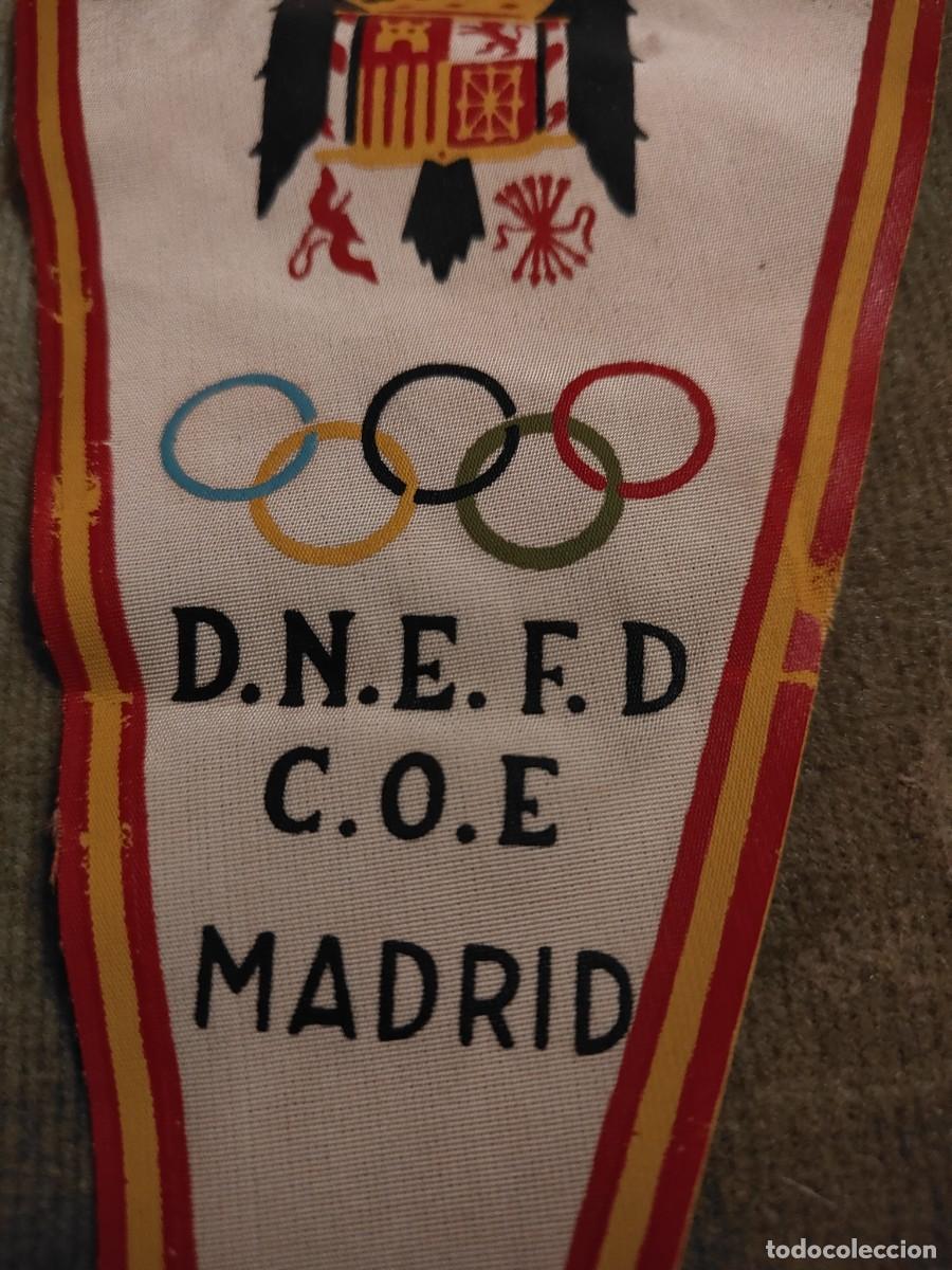 Militaria: Bandera de comit&eacute; ol&iacute;mpico espa&ntilde;ol - Foto 3
