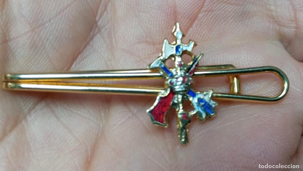 Militaria: ALFILER AGUJA PASADOR DE CORBATA DE LA LEGI&Oacute;N, ESMALTADO AL FUEGO U73