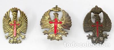 Militaria: 3 EMBLEMAS GRANDES DEL EJ&Eacute;RCITO - Foto 1