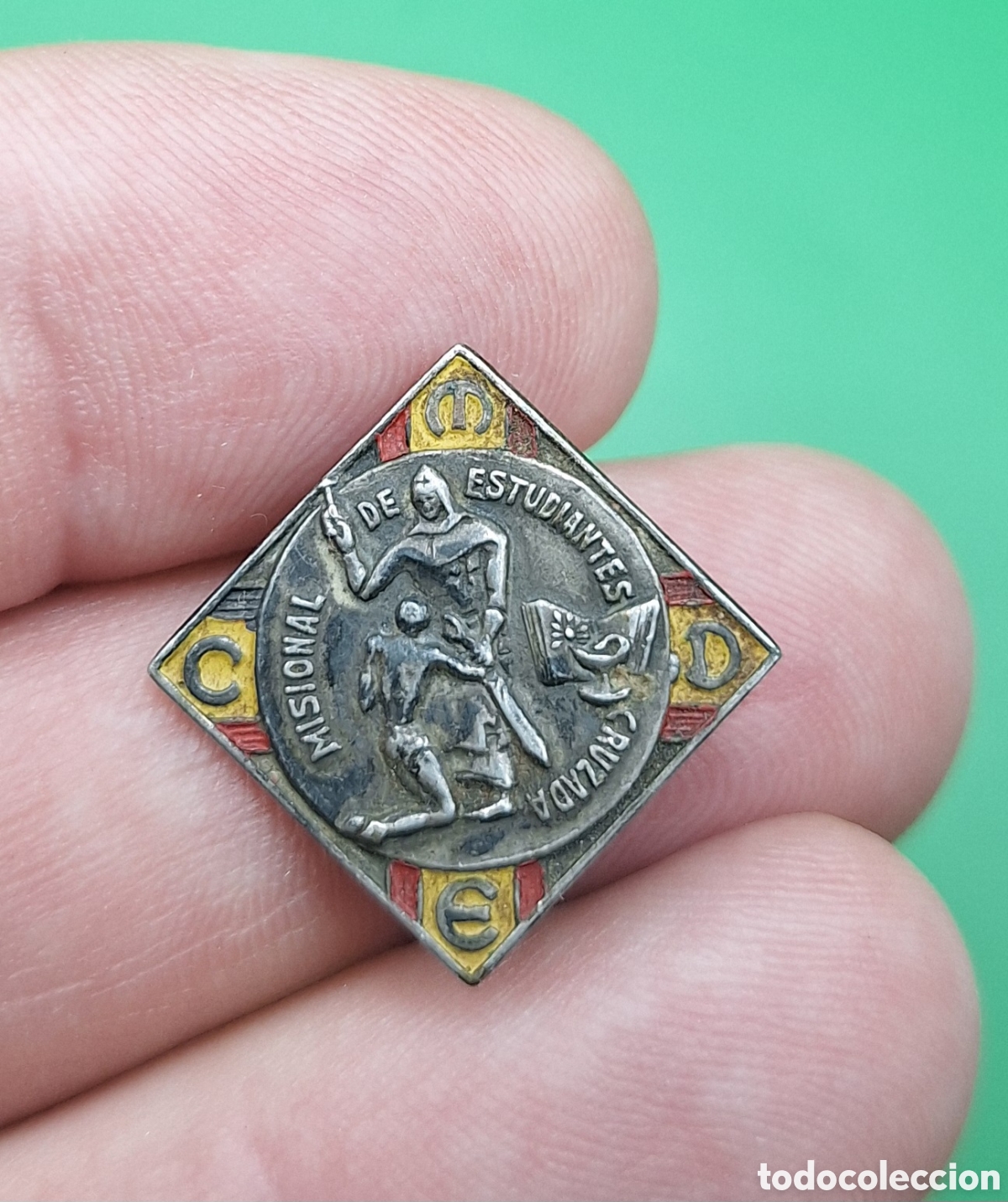 Militaria: Antigua Insignia Cruzada Misional de Estudiantes