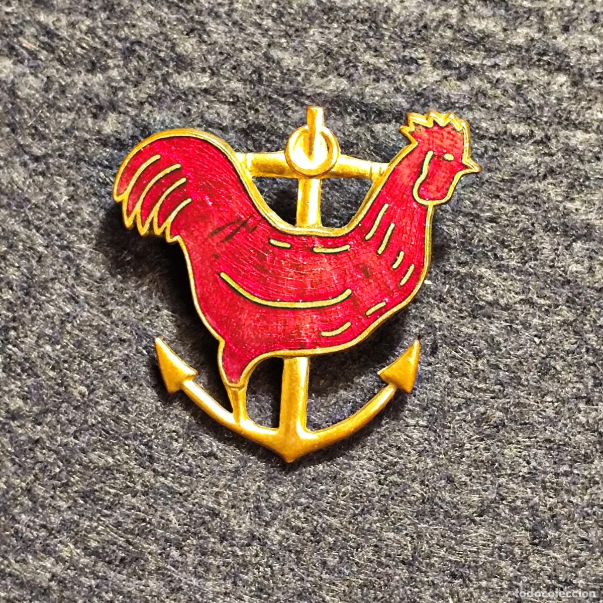 Militaria: INSIGNIA DE LA MARINA DE GUERRA MARINA DE GUERRA. REP. FRANCESA